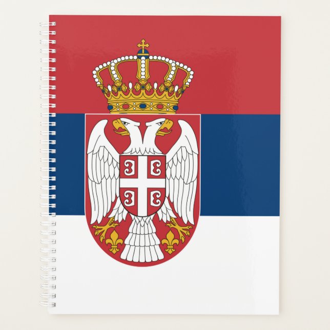 Agenda Bandeira da Sérvia (Frente)