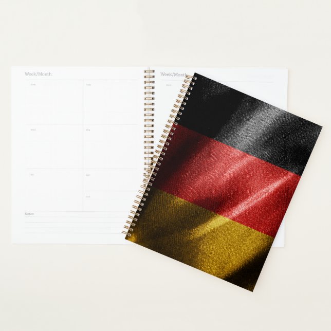 Agenda Bandeira de seda da Alemanha (Exibição)