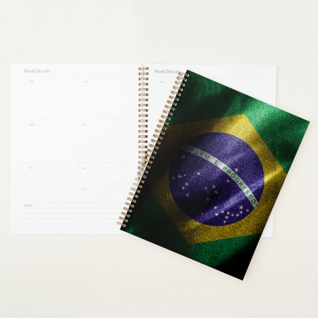 Agenda Bandeira de seda do Brasil (Exibição)