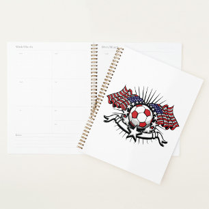 Agenda Bandeira do Design de futebol americano Patriótico