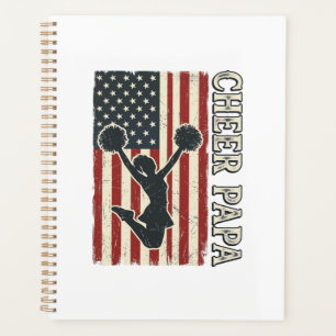 Agenda Bandeira EUA Papa Cheer Design Vintage Cheer_1