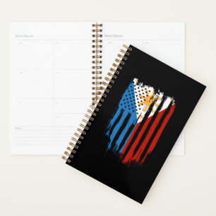 Agenda Bandeira Metade Americana das Filipinas