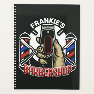 Agenda Barbearia de Compro de Barber Retroativo do NOME P