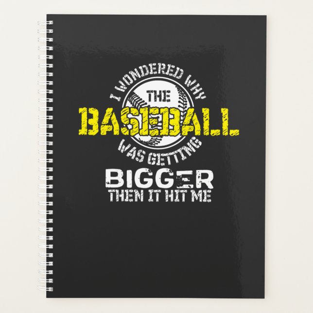 Agenda Baseball - Baseball ficando maior (Frente)