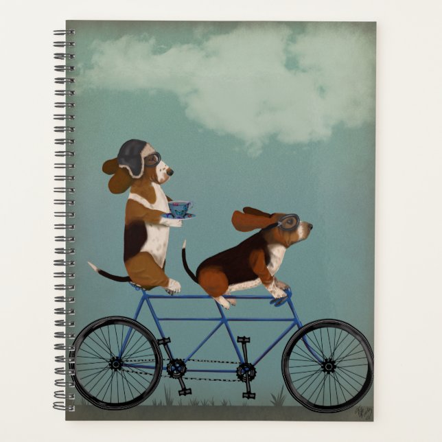 Agenda Basset Hound Tandem (Frente)