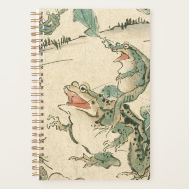 Agenda Batalha Dos Sapos - Kawanabe Kyosai (Frente)