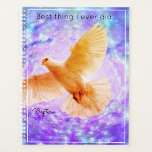 Agenda Batismo da Melhor Coisa do Livro de Planner da Dov