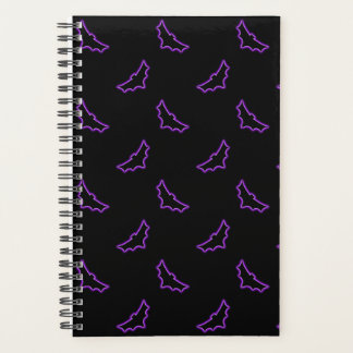 Agenda Bats Neon Roxo