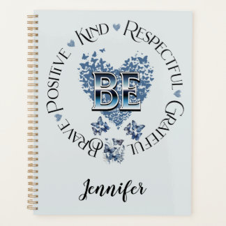 Agenda "BE Inspiration Planner Inspirational Motivational