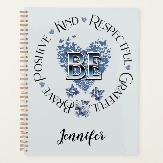 Agenda "BE Inspiration Planner Inspirational Motivational (Frente)