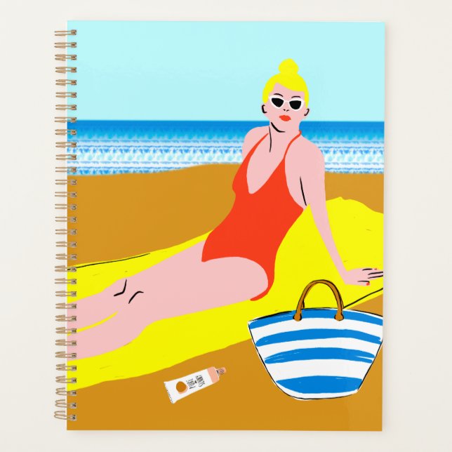 Agenda Beachy Keen - Amarelo (Frente)