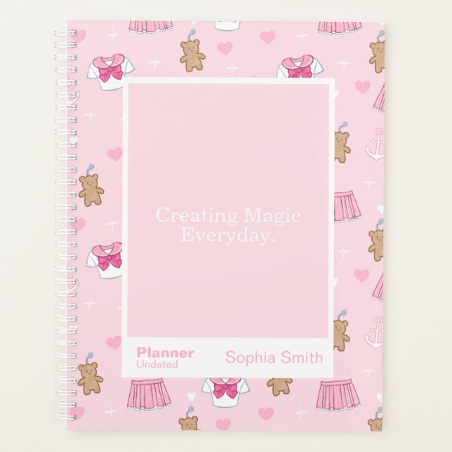 Agenda Bears/Hearts Block Quote | Fully Customizable (Frente)