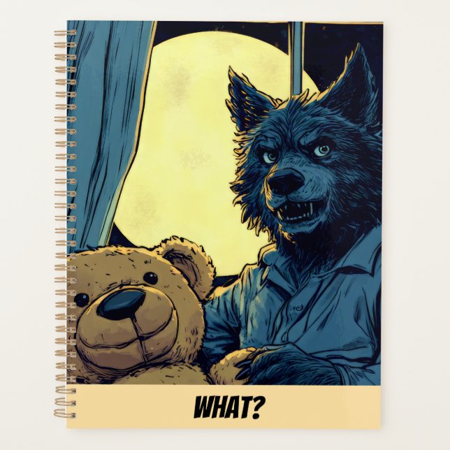 Agenda Bebê Lobisomem! (Frente)