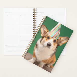 Agenda Bebês Mais Pobres Corgi Birthday Puppy
