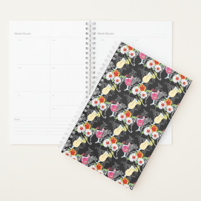 Agenda Bebidas Tropicais Com Animais (Exibição)