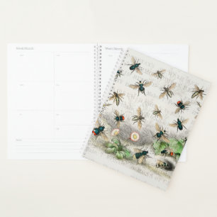 Agenda Bee Honey Queen Bees Antique