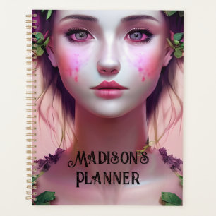 Agenda Bela Arte Fantástica de Mulher Encantada e Encanta
