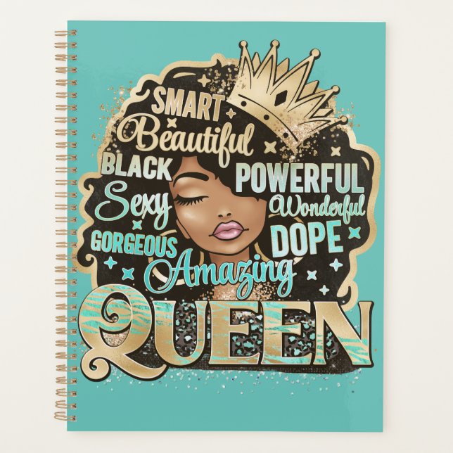 Agenda Bela Bela Rainha Negra Melanina Sista (Frente)