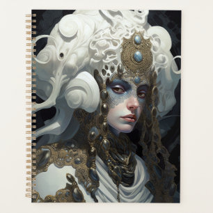 Agenda Bela Bruxa Demon Queen Fantasy Art
