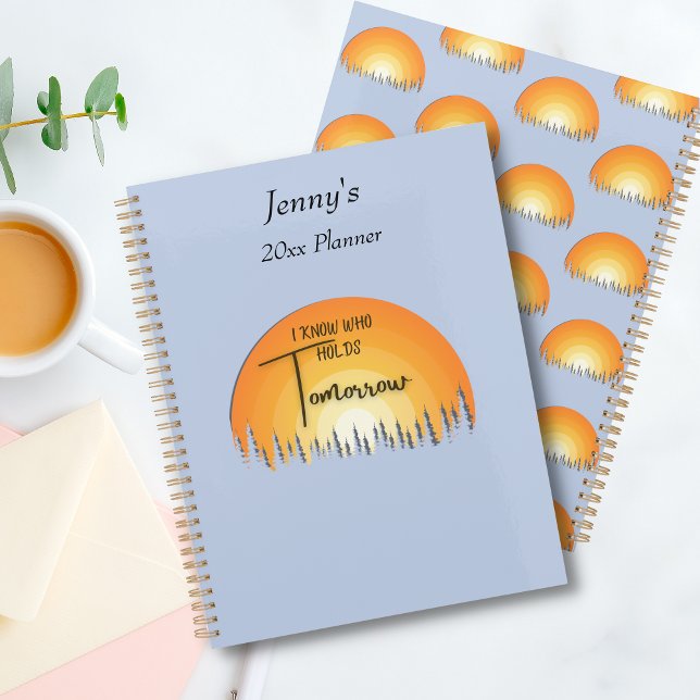 Agenda Bela Fé Sunrise Eu Sei Quem Detém Amanhã (Criador carregado)