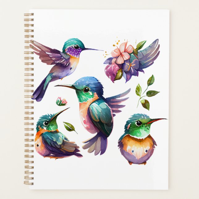 Agenda Belas e bonitas aves para as aves (Frente)