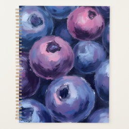 Agenda Belas Mirtilos | Pintura de Frutas