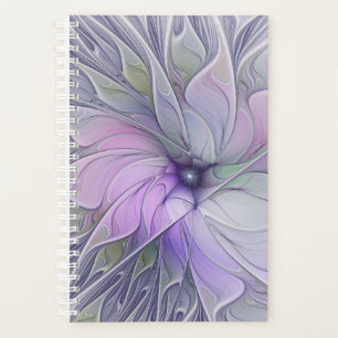 Agenda Beleza Deslumbrante Arte Fractal Abstrata Moderna