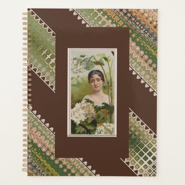 Agenda Beleza Floral 49 (Frente)