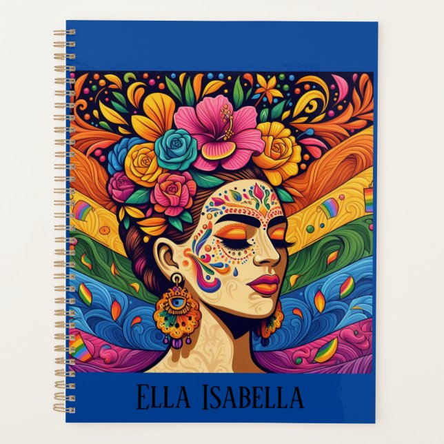Agenda Beleza mexicana com nossa Legalidade Floral (Frente)