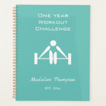 Belo brilhante desafio de treinamento de um ano