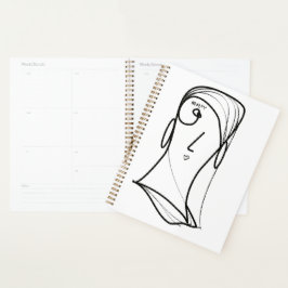 Agenda Belo Hetero de cabelo longo