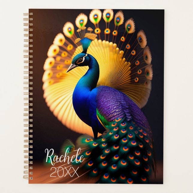 Agenda Belo Planeador Peacock (Frente)
