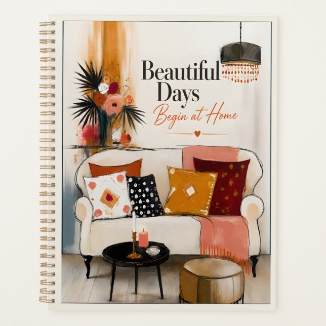 Agenda Belos Dias Começam Em Casa (Frente)