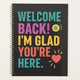 Agenda Bem-Vindo À Escola, Presente De Apreciação Do Prof