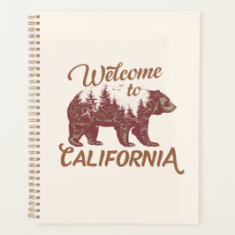 Agenda Bem-vindo à Floresta do Urso da Califórnia