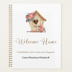 Agenda Bem-vindo ao Home Realtor Personalizado
