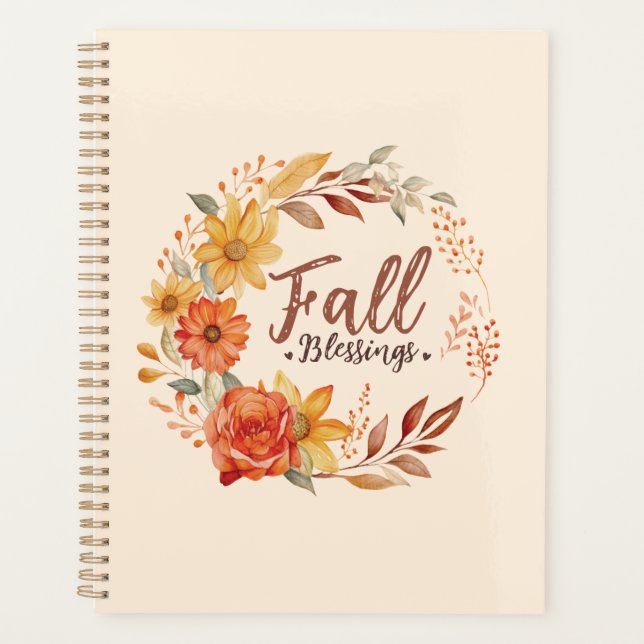 Agenda Bênçãos Florais (Frente)