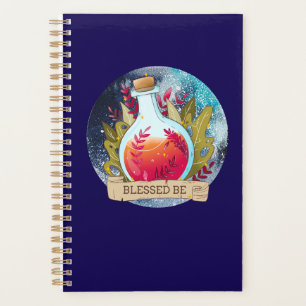 Agenda Bendito Spell Bottle Pagan Wiccan 2026 Planner