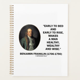 Agenda Benjamin Franklin Saudável Fração Sábica