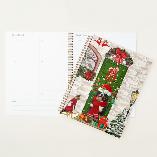 Agenda Bernese Mountain Dog Natal (Exibição)