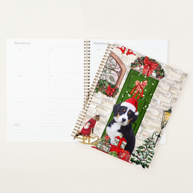 Agenda Bernese Mountain Dog Natal (Exibição)