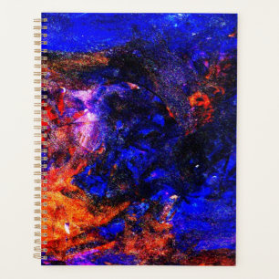 Agenda Besta Azul Correndo Fogo