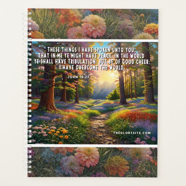 Agenda Bible Verse (Frente)