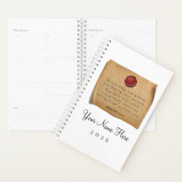 Agenda BIBLE VERSE - Hebrews 6:19 - Personalized Planner