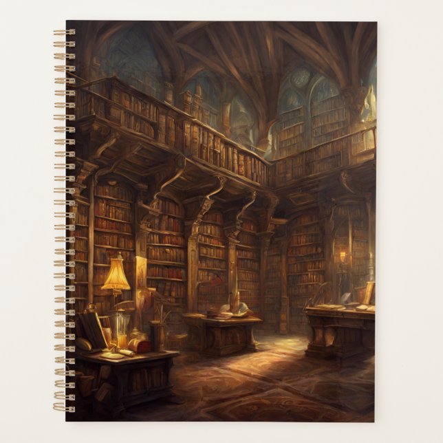Agenda Biblioteca de fantasia (Frente)