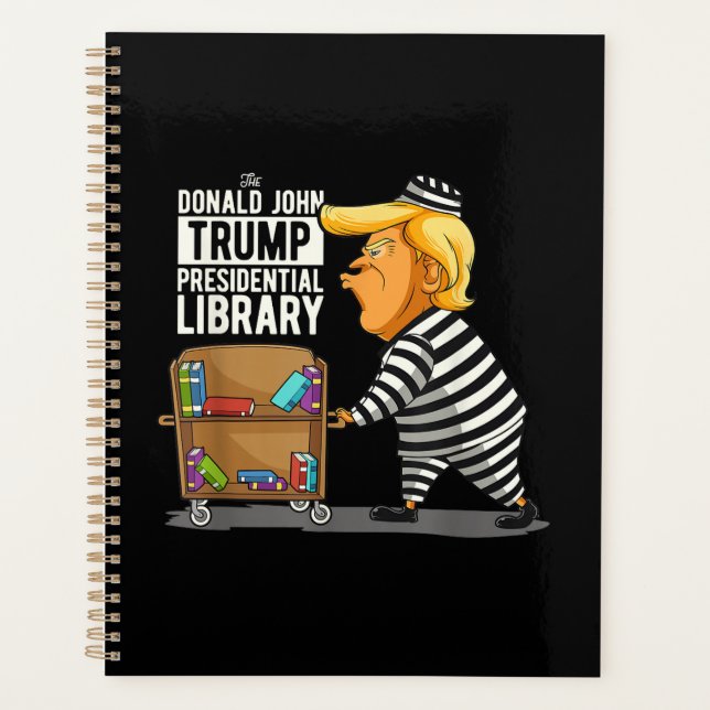 Agenda Biblioteca Presidencial Trump Prisão (Frente)