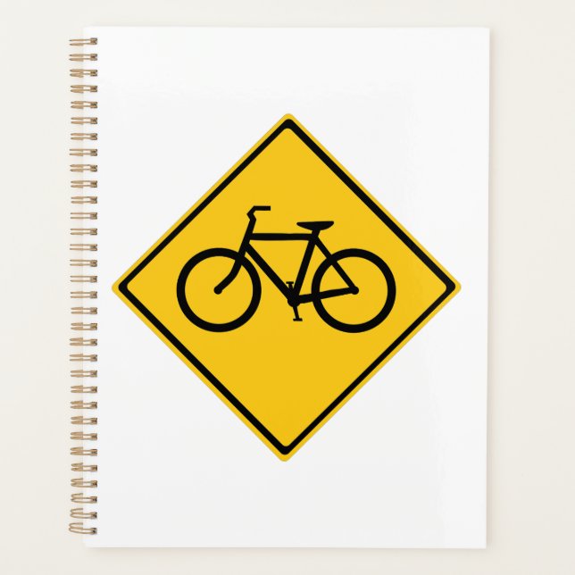 Agenda Bicicleta de Sinal de Estrada (Frente)