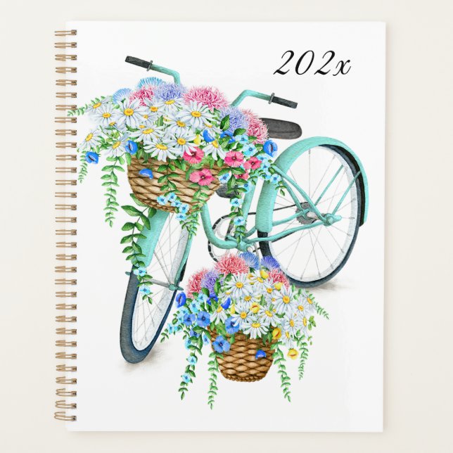 Agenda Bicicleta Vintage Anual (Frente)
