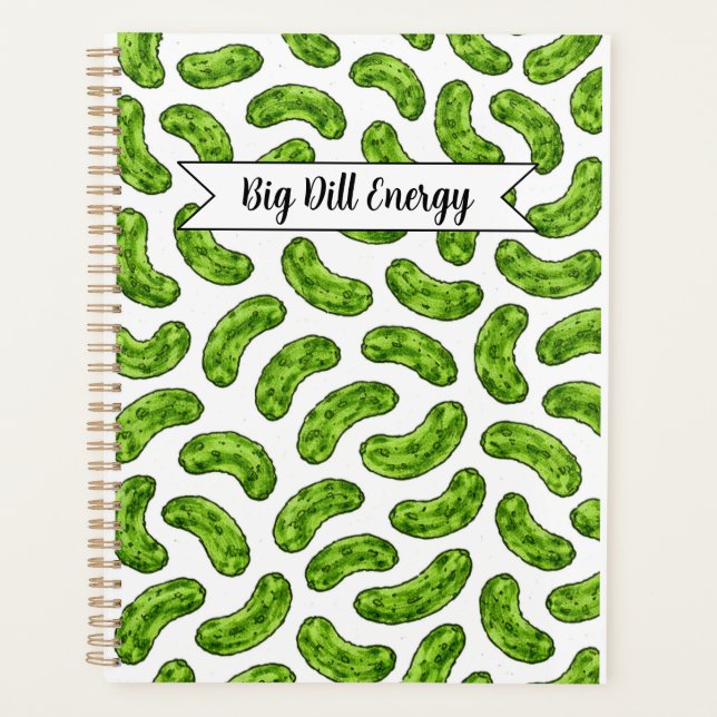 Agenda Big Dill Energy Spiral Planner (Frente)