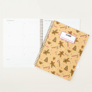 Agenda Biscoitos de Natal e homens de pão de gengibre. No